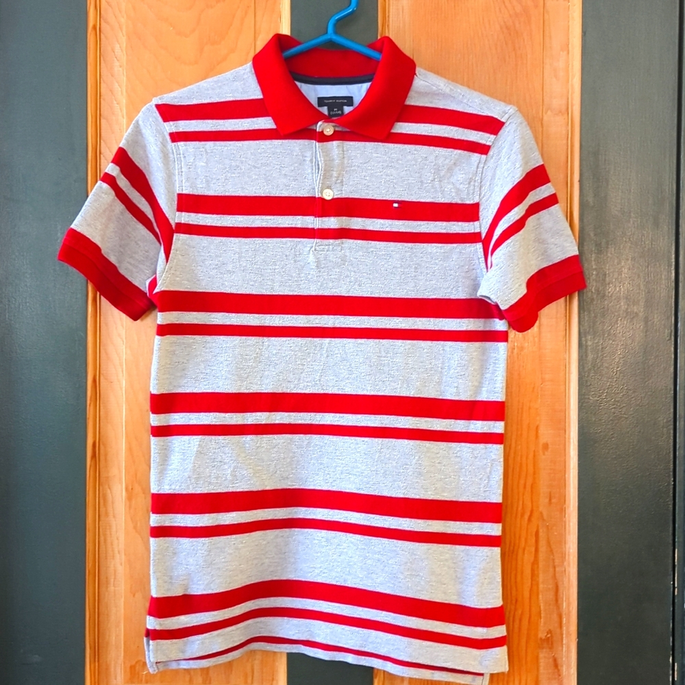 Tommy Hilfiger Boys Polo Shirt Size Medium (12/14)